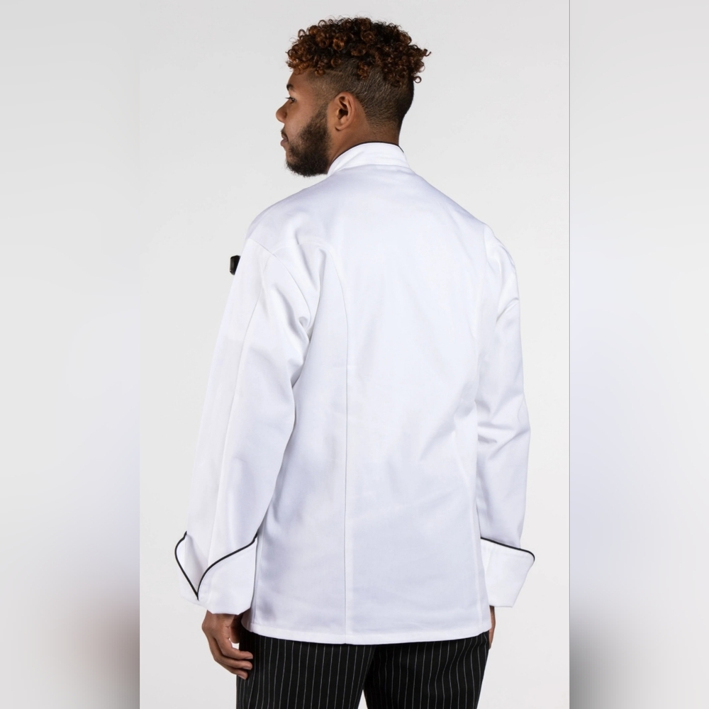 Murano Executive Chef Coat #0432 NWOT - Picture 2 of 5